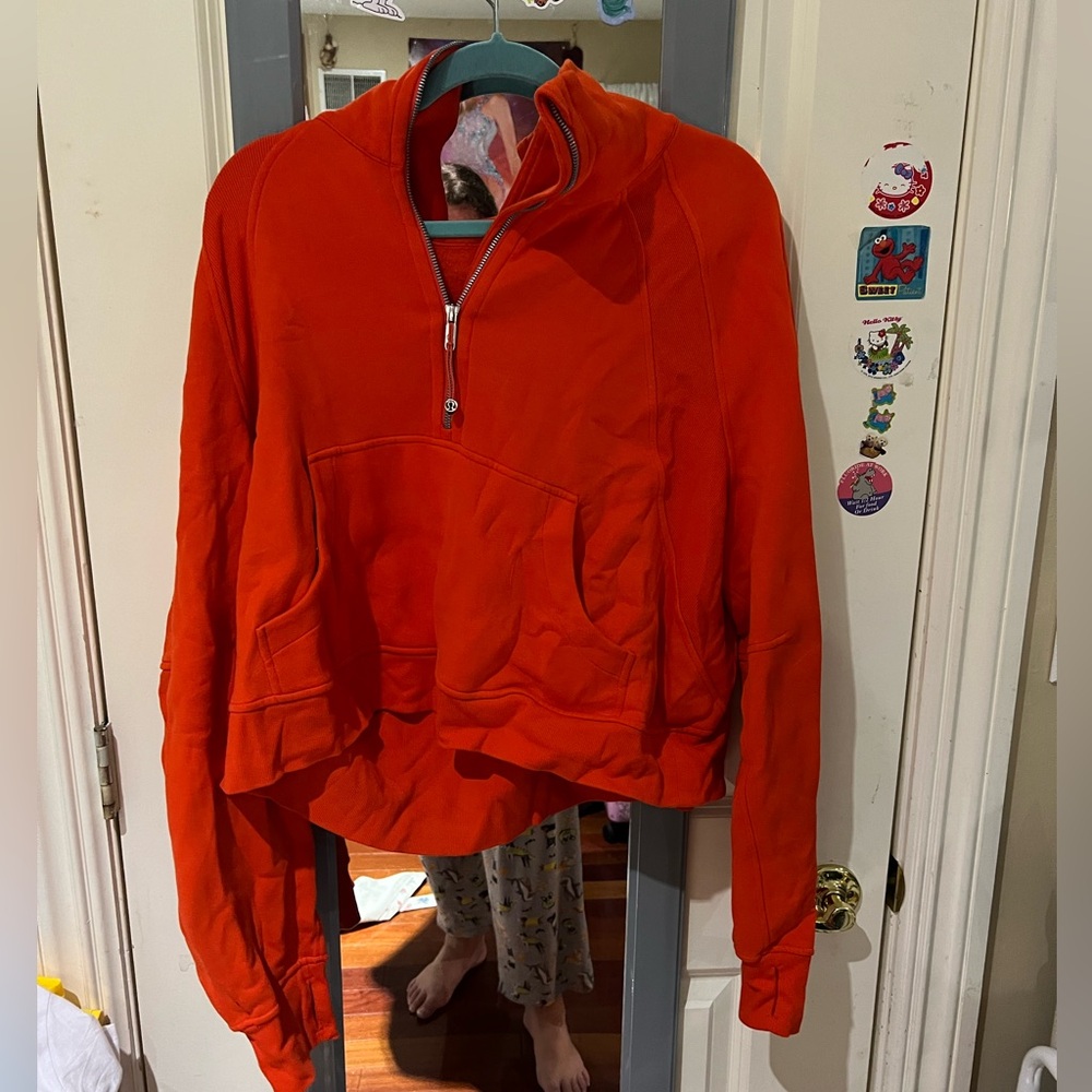 Bright Orange Lululemon Scuba